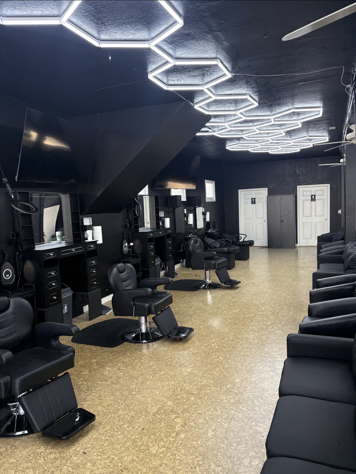 Wide view of the shop floor